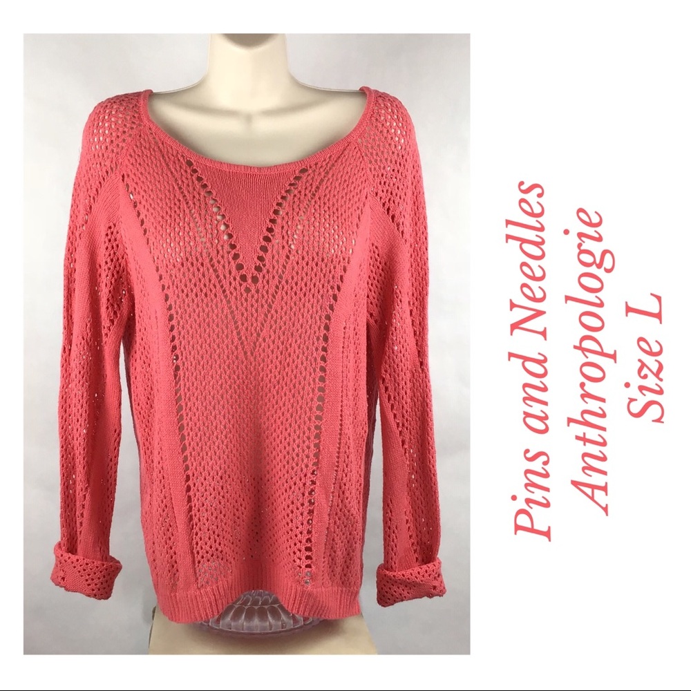 Pins and Needles Anthropologie Size L Sweater